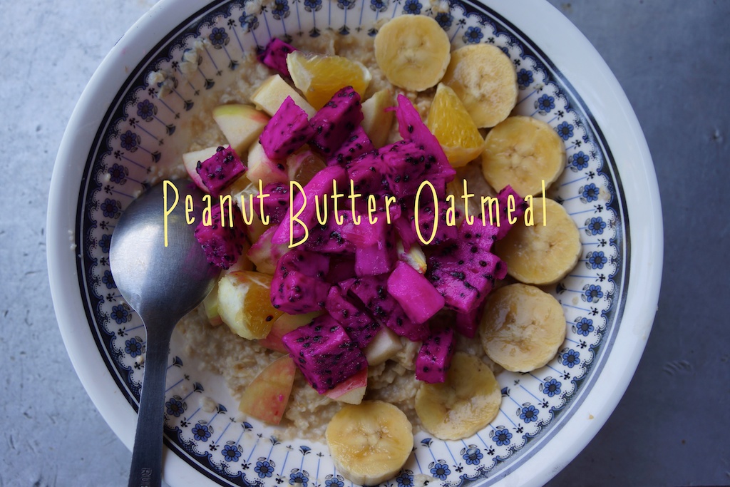Recipe: Peanut Butter Oatmeal - Modern Practicality